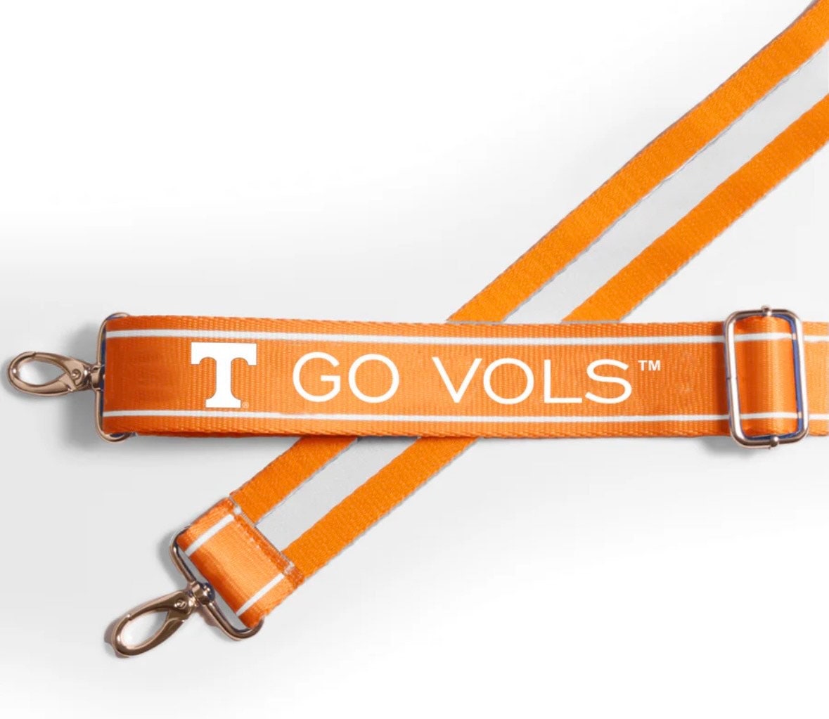 Tennessee GO VOLS - Adjustable Purse Strap, Licensed, Stadium Approved, Game Day, Graduation Gift, Back to School, Clear Bag, Tailgating