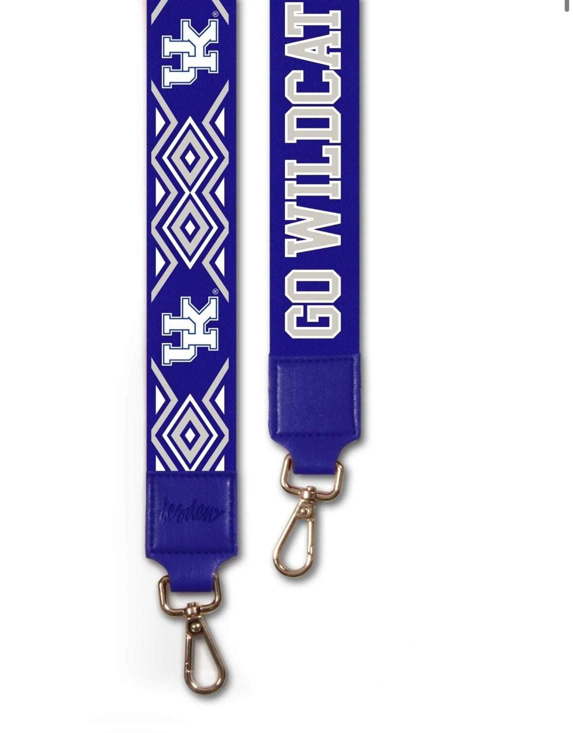Kentucky Strap GO CATS - Adjustable, Licensed, Canvas, Game Day, Crossbody, Tailgating, Stadium Approved, Graduation Gift, Back to School
