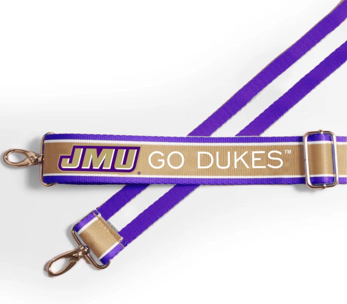 JMU GO DUKES Clear Purse with Strap, Licensed, Canvas, Game Day, Stadium Approved, Crossbody, Back to School, Graduation Gift