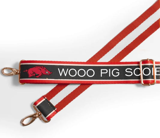 Woo Pig Sooie licensed strap on clear purse
