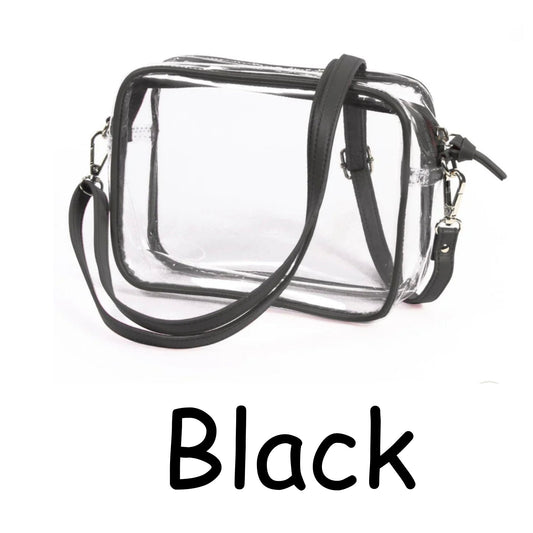 Clear Stadium Approved Bags, Clear Purse, Game Day, 10 colors, College, Adjustable, Graduation, Back to School, Events, Stadium Approved