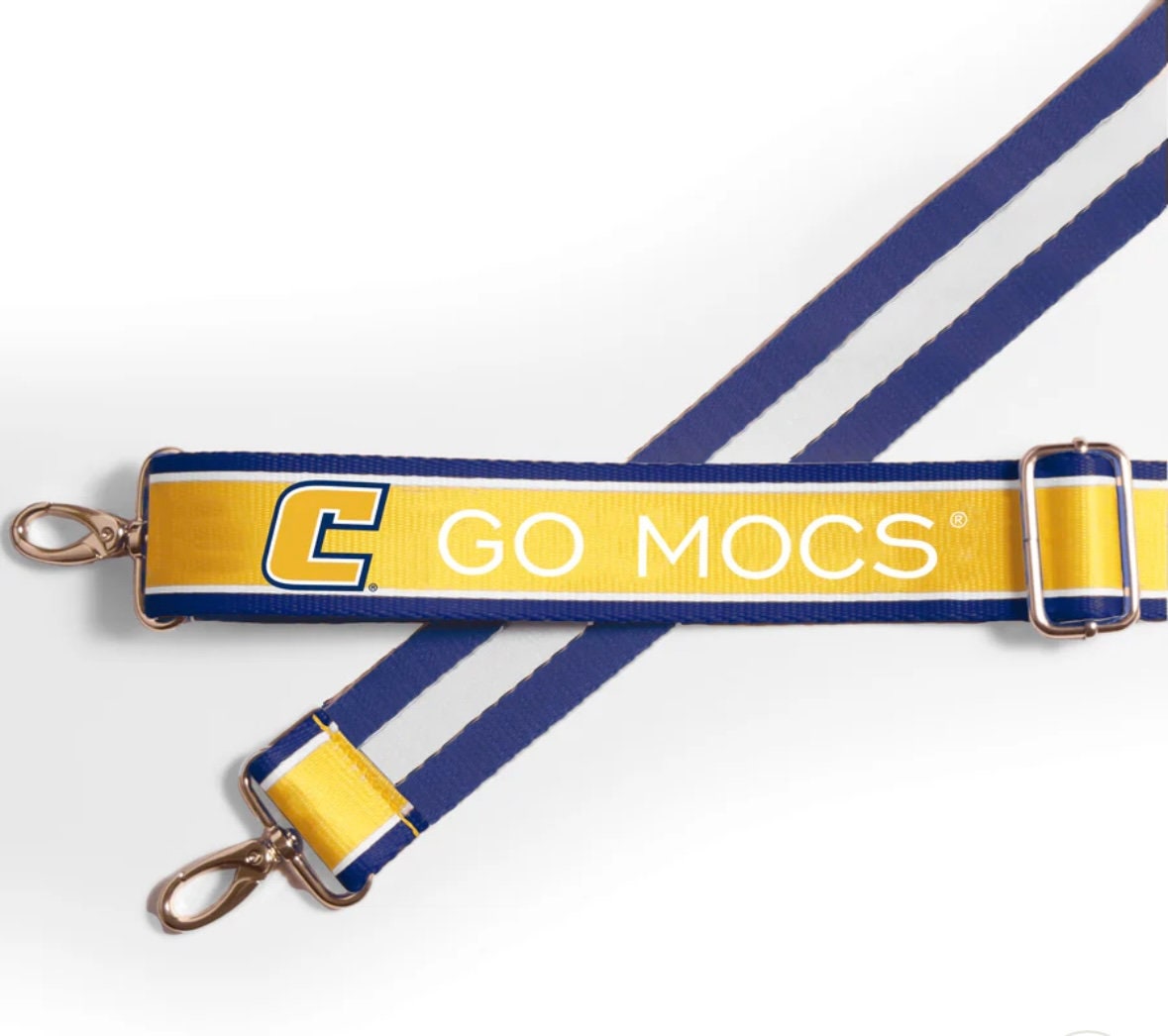 Chattanooga GO MOCS - Adjustable Purse Strap, Licensed, Stadium Approved, Game Day, Patterned, Canvas, Graduation Gift, Clear Bag, Crossbody