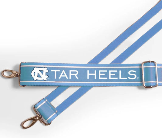 UNC TAR HEELS Clear Purse with Strap, Licensed, Canvas, Game Day, Stadium Approved, Crossbody, Graduation Gift, Back to School, Tailgating