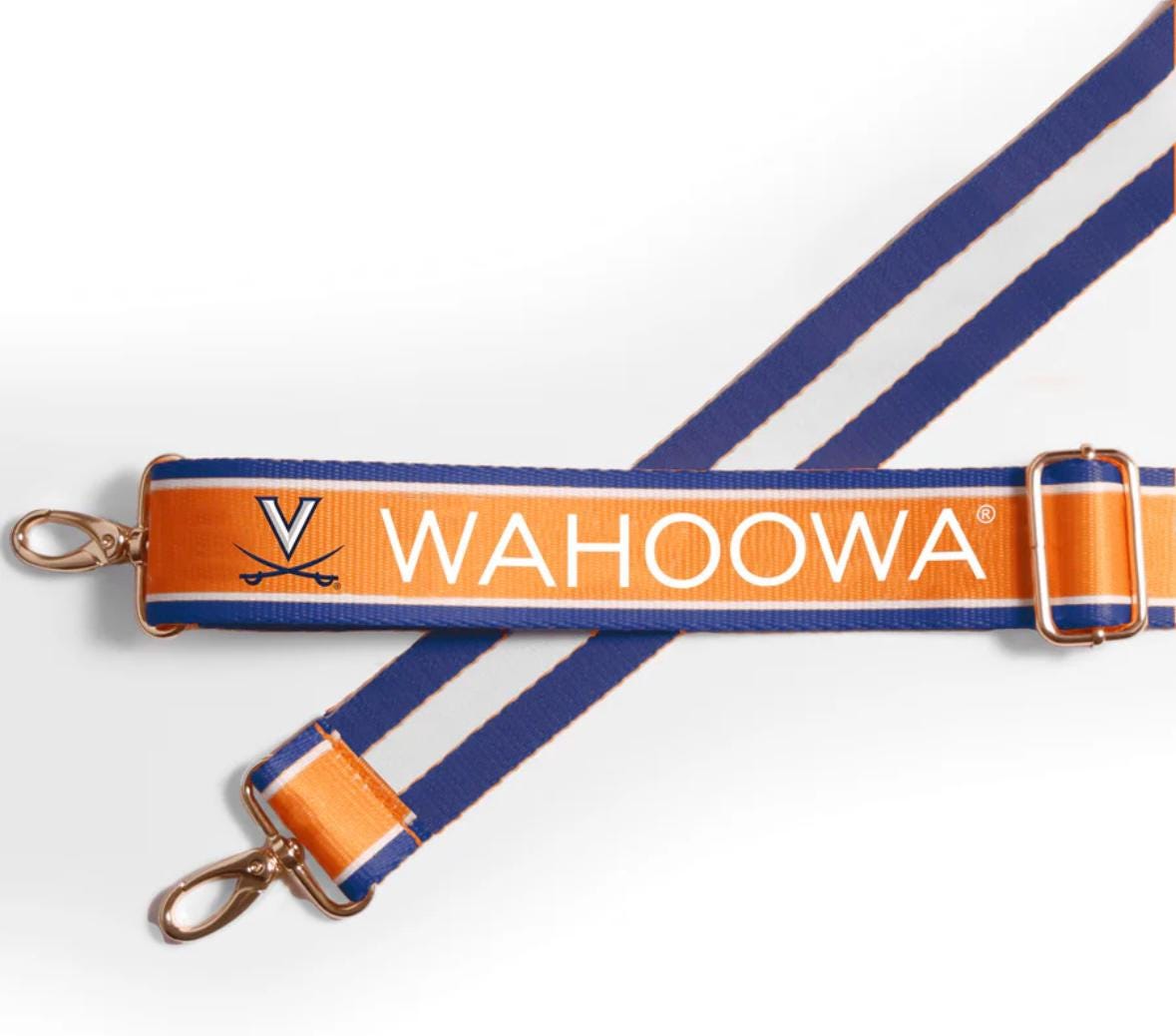 Virginia Cavaliers WAHOOWA, Adjustable Purse Strap, Licensed, Stadium Approved, Canvas, Graduation Gift, Game Day, Crossbody, Clear Bag