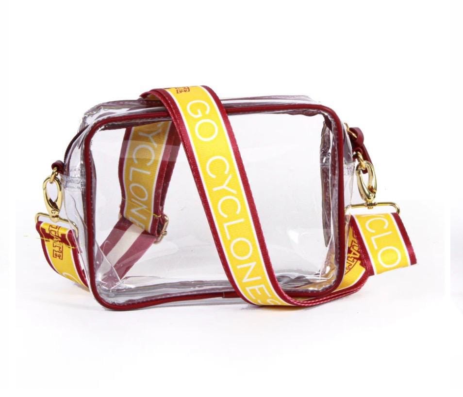 Iowa State GO CYCLONES - Licensed Canvas Strap with Purse