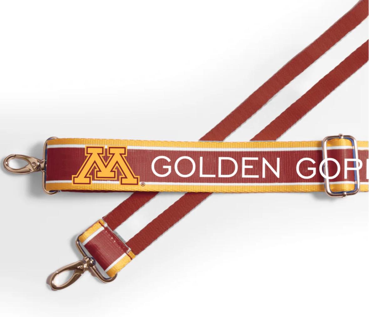 Minnesota Clear Purse with Strap - Licensed, Canvas, Game Day, Stadium Approved, University, Crossbody, Graduation, Gift, Back to School