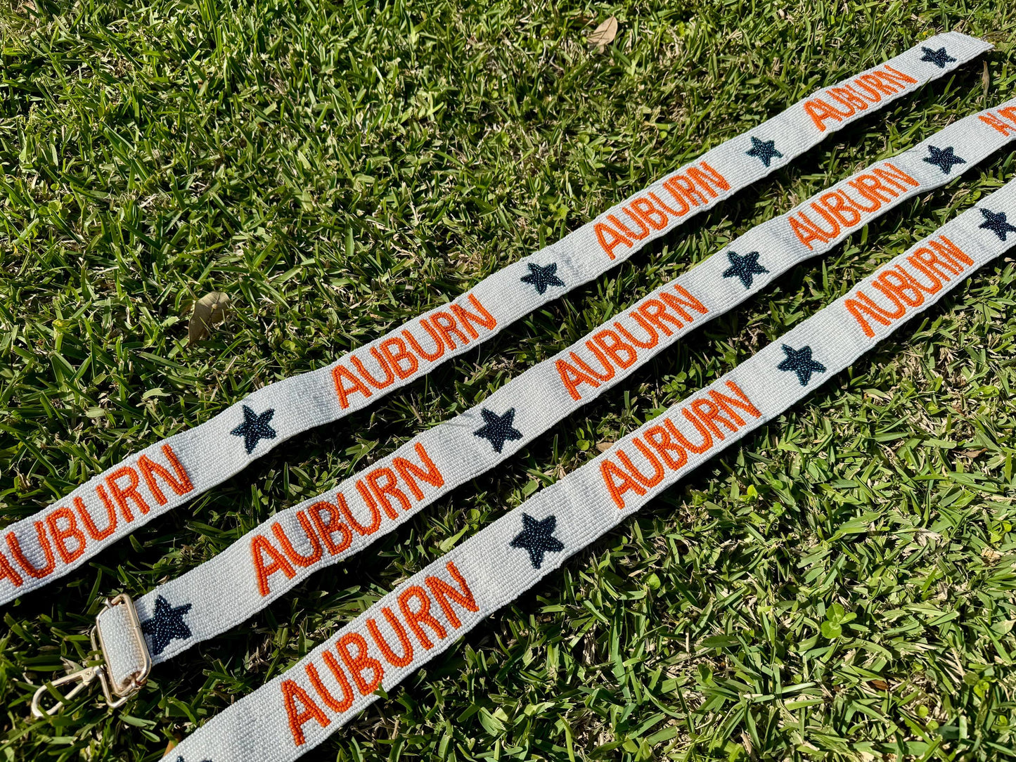 Auburn War Eagle Beaded Purse Strap, Handcrafted, Graduation Gift, Game Day Accessory, Gifts, Tailgating, Stadium Approved, Adjustable