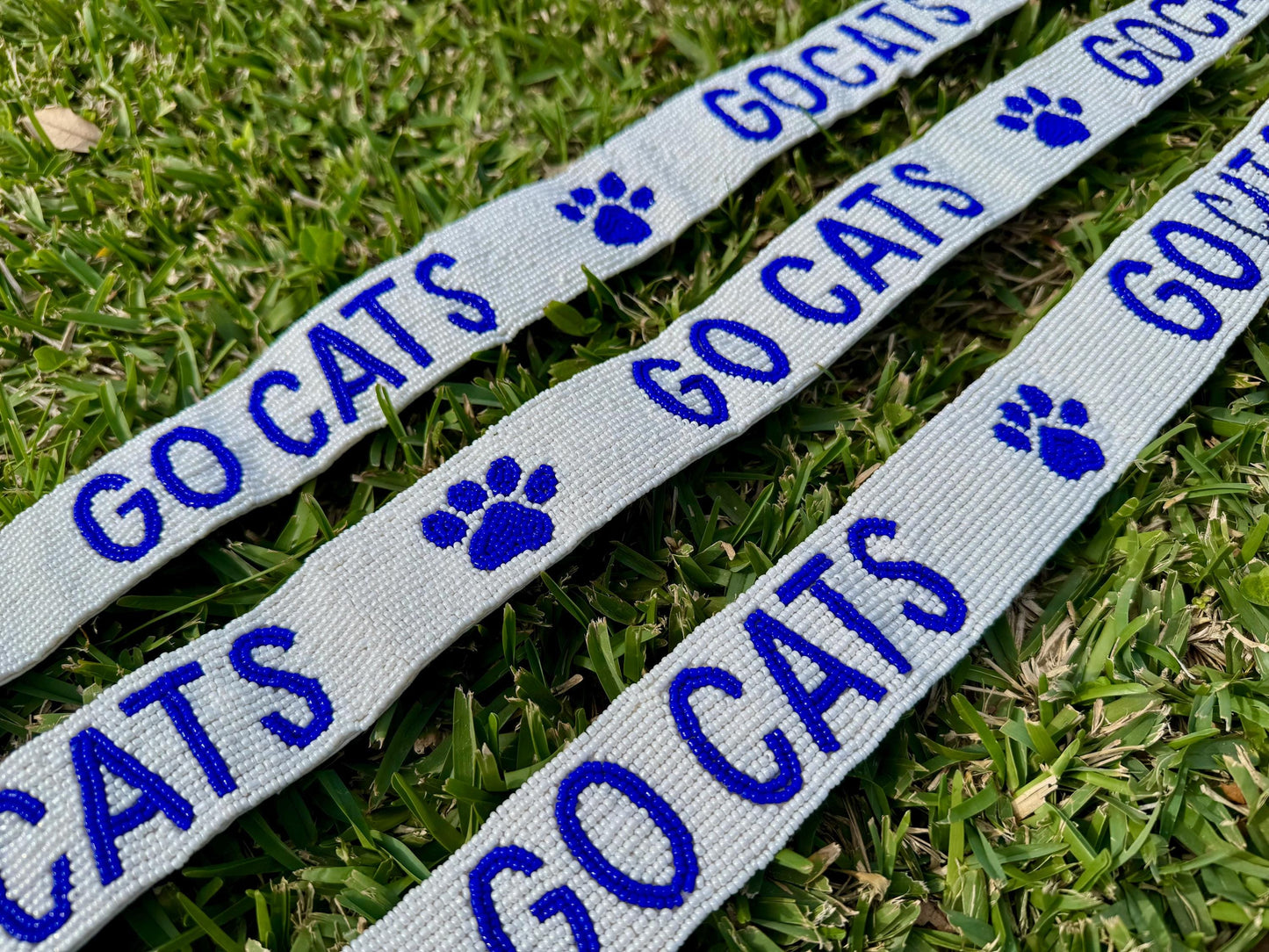 Kentucky Wildcats Beaded Purse Strap, Handcrafted, Graduation Gift, Game Day Accessory, Back to School, Tailgating, Stadium Approved