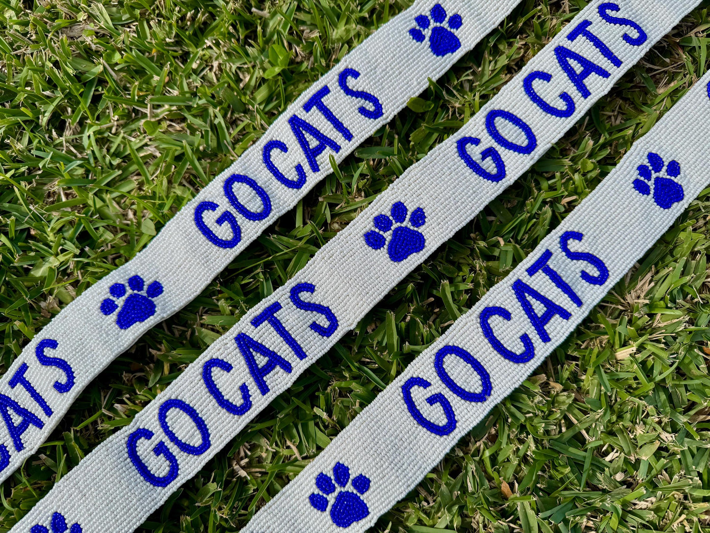 Kentucky Wildcats Beaded Purse Strap, Handcrafted, Graduation Gift, Game Day Accessory, Back to School, Tailgating, Stadium Approved