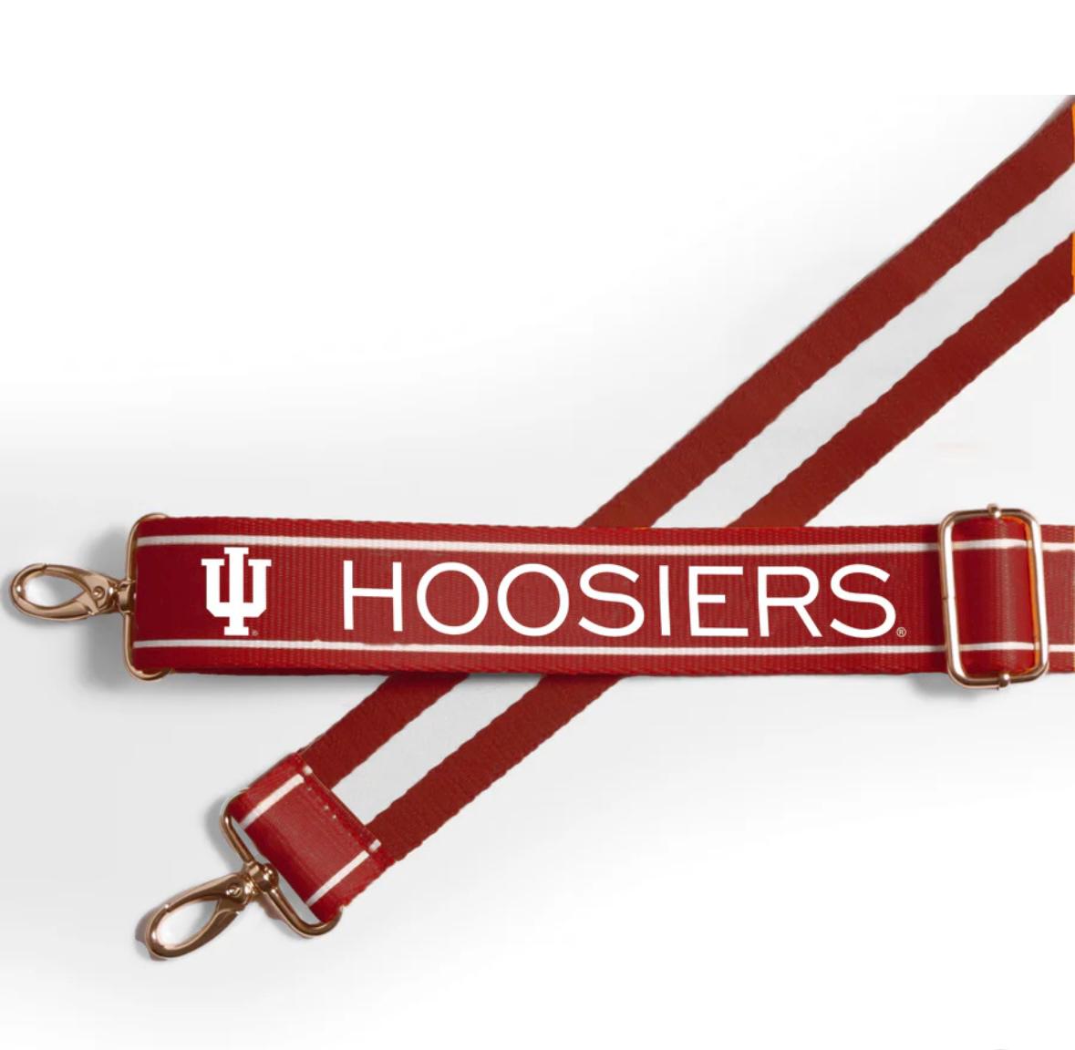 Indiana HOOSIERS - Adjustable Purse Strap, Officially Licensed, Stadium Approved, Back to School, Tailgating, Graduation, Mothers Day, Gift