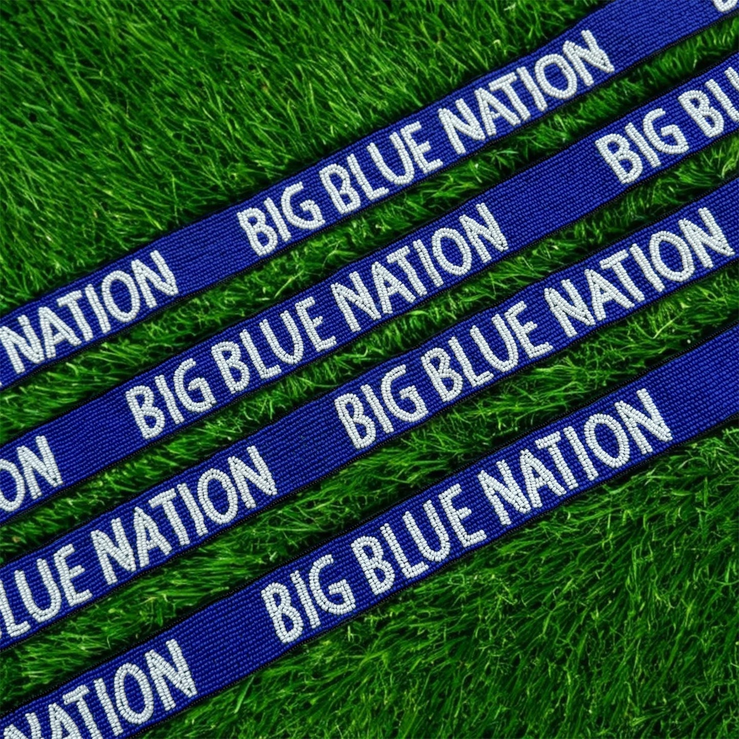 UK Wildcats Beaded Purse Strap, Handmade, Big Blue Nation, Crossbody, Shoulder, Stadium Approved, Game Day, Graduation, Gift