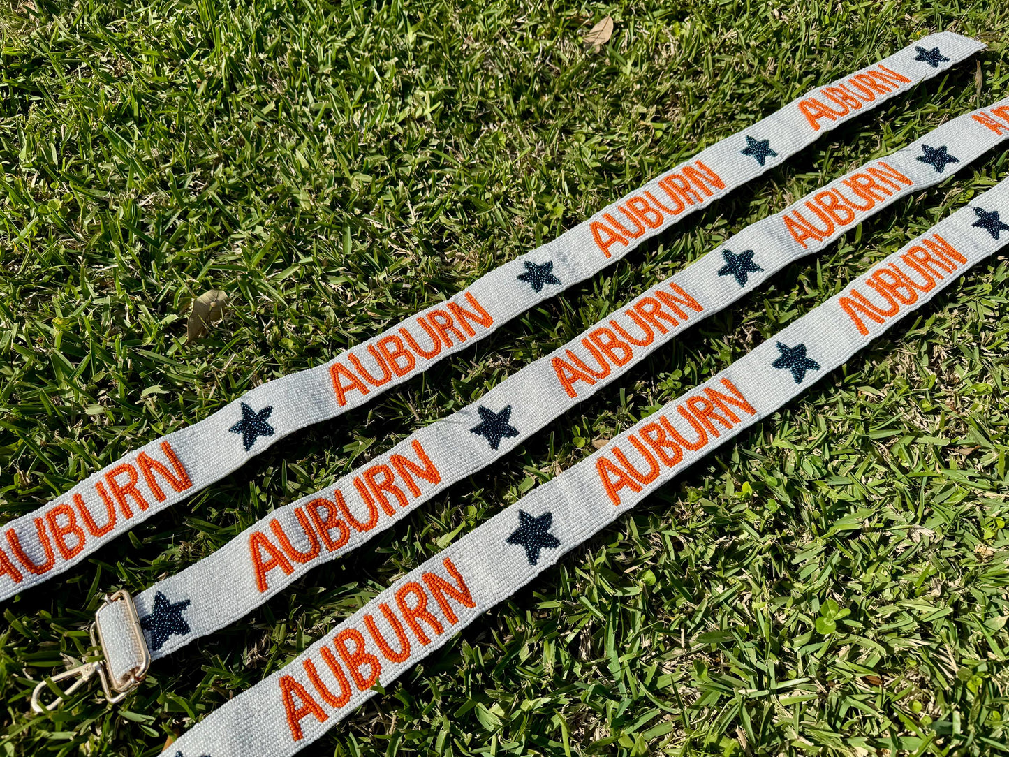 Auburn War Eagle Beaded Purse Strap, Handcrafted, Graduation Gift, Game Day Accessory, Gifts, Tailgating, Stadium Approved, Adjustable